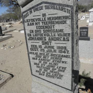 SMIT Johannes Andreas 1909-1947