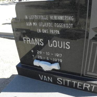 SITTERT Frans Louis, van 1917-1979