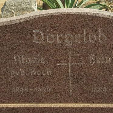 DURGELOH Heinrich 1889-1957 &amp; Marie KOCH 1895-1986