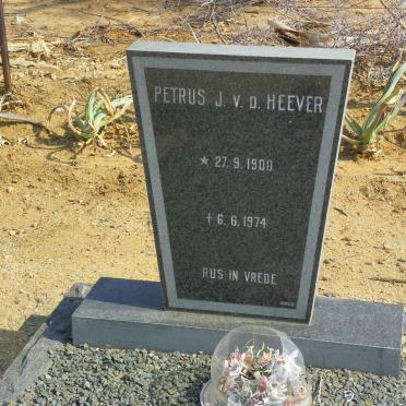 HEEVER Petrus J., v.d. 1900-1974