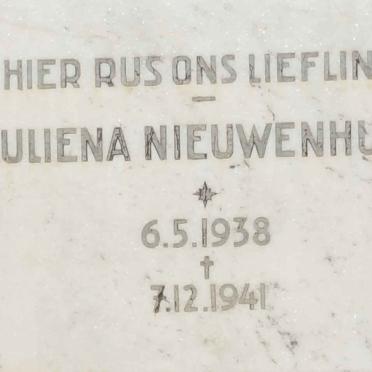 NIEUWENHUSEN Pauliena 1938-1941