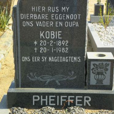 PHEIFFER Kobie 1892-1982