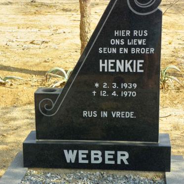 WEBER Henkie 1939-1970