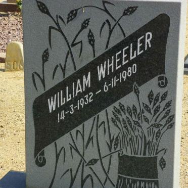 WHEELER William 1932-1980