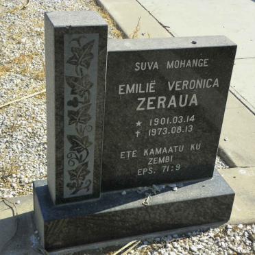 ZERAUA Emilie Veronica 1901-1973