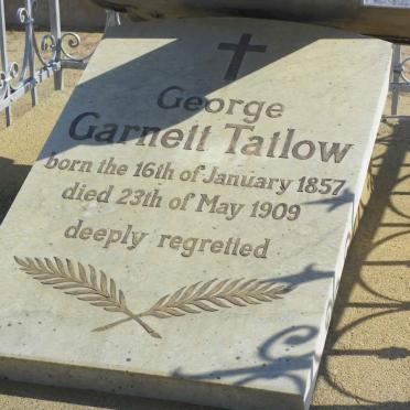 TATLOW George Garnett 1857-1909