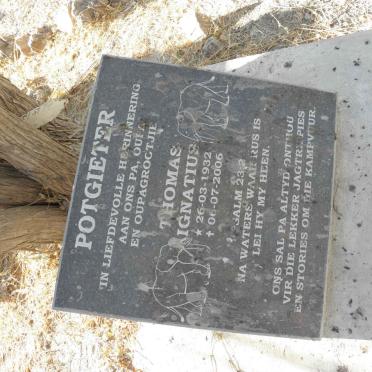 POTGIETER Thomas Ignatius 1932-2006