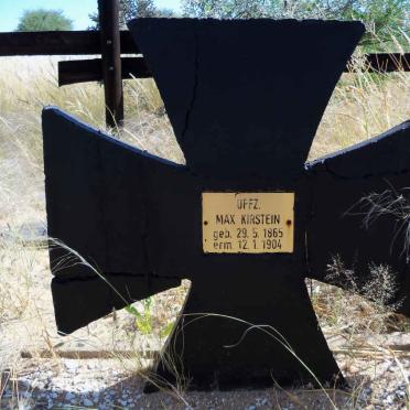 Namibia, OTJOZONDJUPA region, Okahandja, Gross Barmen, Military cemetery