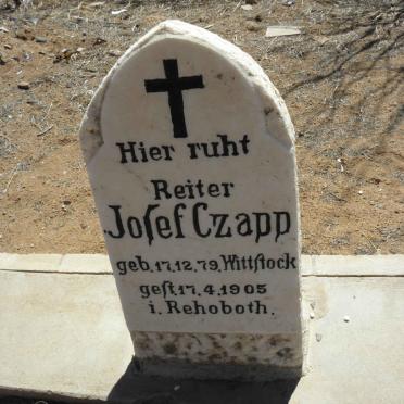 CZAPP Josef 1879-1905