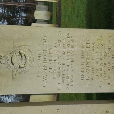 PENROSE George William -1944 :: SWINNEY C.R.  -1944