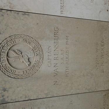 RENSBURG N., van -1944 :: WOODS B.N. -1944