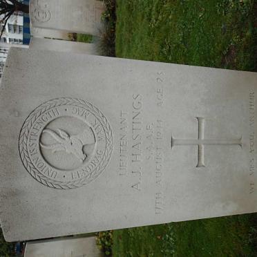 HASTINGS A.J. -1944