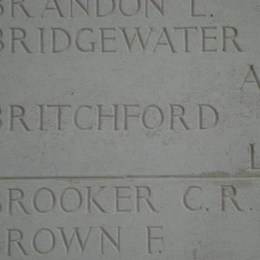 BRITCHFORD L.C. :: BRIDGEWATER A.E. :: BROOKER C.R. :: BROWN F.