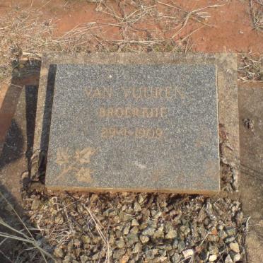 VUUREN Broertjie, van 1909-1909
