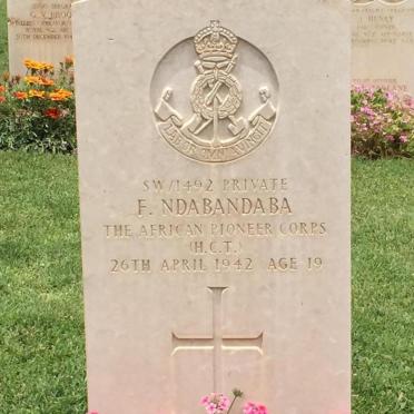 NDABANDABA F. -1942