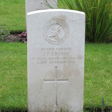 GROUSE J.T. -1918