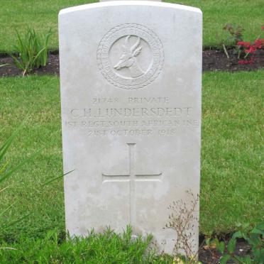 LUNDERSDEDT C.H. -1918