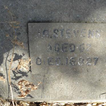 STEVENS J.G. -1927
