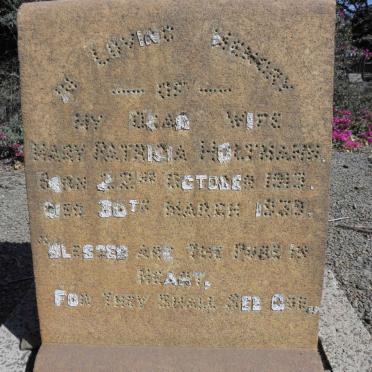 HOLTMANN Mary Patricia 1913-1939