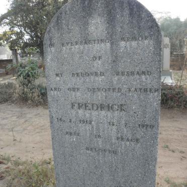 ? Fredrick 1912-1970