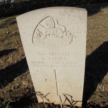 BAINES E. -1916