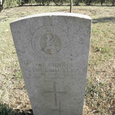 GRIMBEEK H.J. -1918