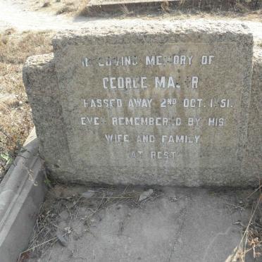 MA??R George -1951