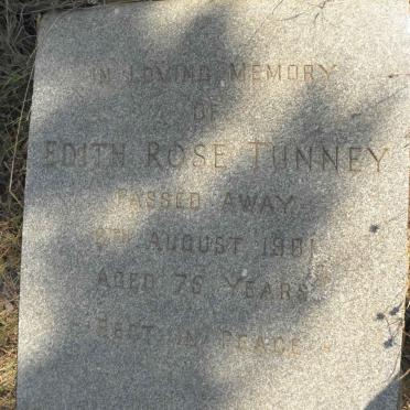 TUNNEY Edith Rose -1961