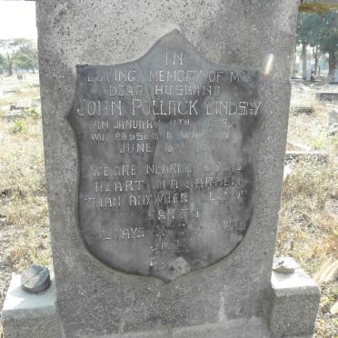 LINDSAY John Pollack 18?8-194?