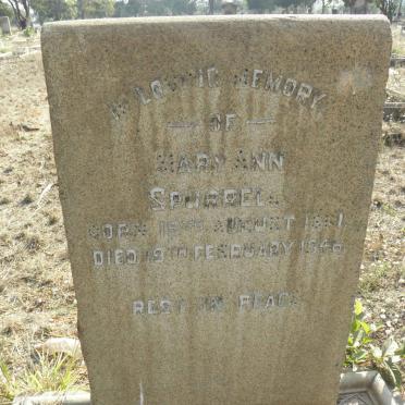 SPURRELL Mary Ann ?-1946
