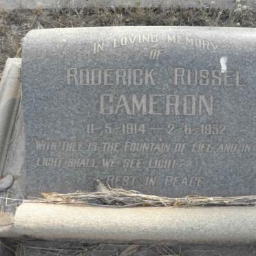 CAMERON Roderick Russel 1914-1952