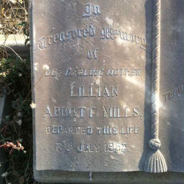 MILLS Lillian Abbott -1955