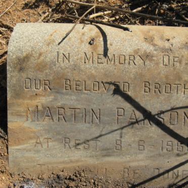 PARSONS Martin -196?