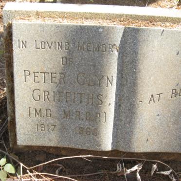 GRIFFITHS Peter Glyn 1917 -1966