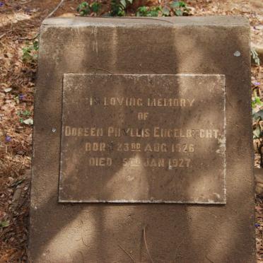 ENGELBRECHT Doreen Phyllis 1926-1927