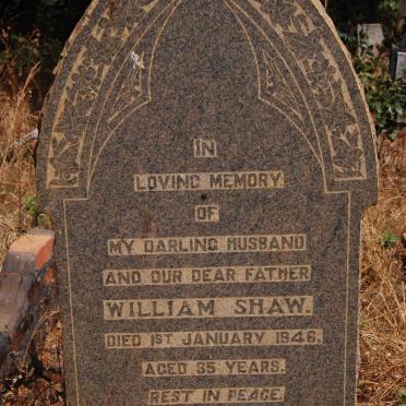SHAW William -1946