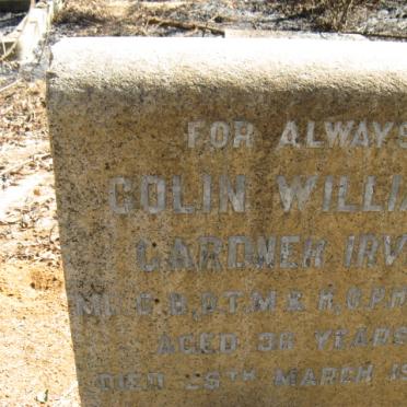 IRVINE Colin William Gardner -1960