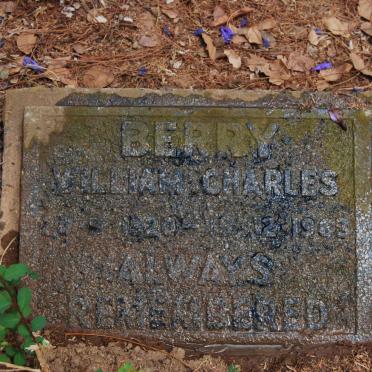 BERRY William Charles 1920-1963