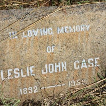 CASE Leslie John 1892-1956
