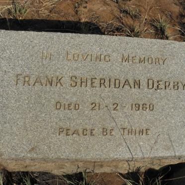 DERBY Frank Sheridan -1960