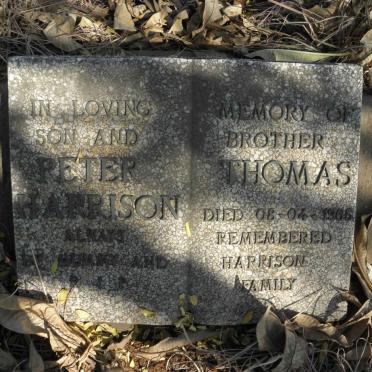 HARRISON Peter Thomas -1965