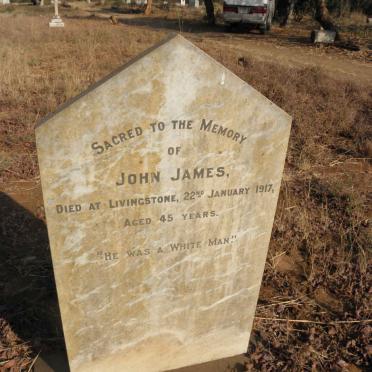 JAMES John -1917
