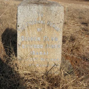 JONES Oliver Glyn Heywood 1944-1945