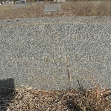KRUGER Johan David 1955-1964