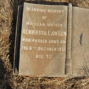 LAWSON Henrietta -1951