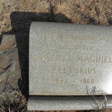 PRETORIUS Mathys Maghiel 1882-1960