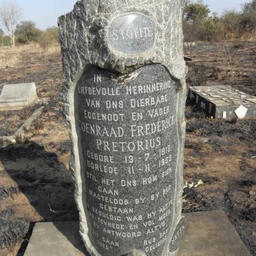 PRETORIUS Coenraad Frederick 1910-1969