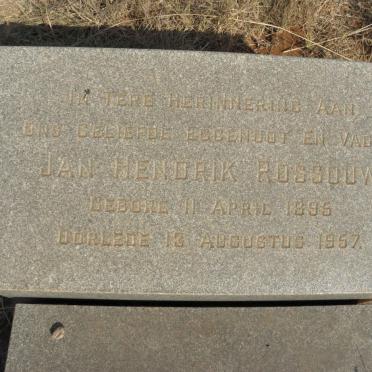 ROSSOUW Jan Hendrik 1895-1957