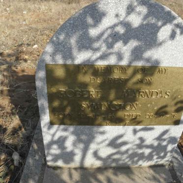 SYMINGTON Robert Marndas 1968-1976
