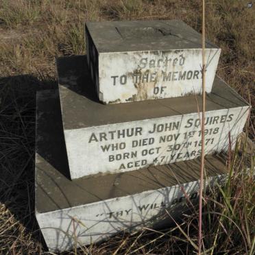 SQUIRES Arthur John -1871-1918